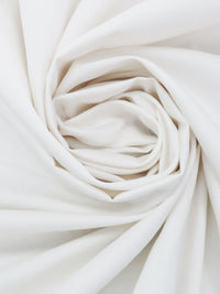 Salt White 100% Cotton Sateen Shirting 56W