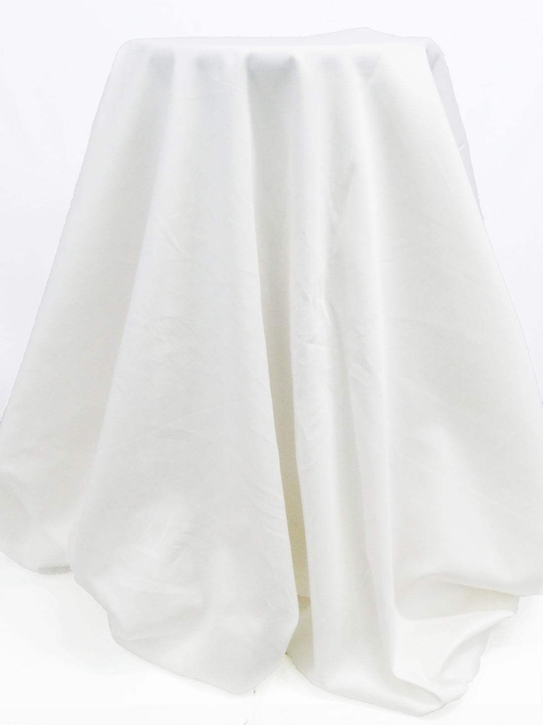 Salt White 100% Cotton Sateen Shirting 56W