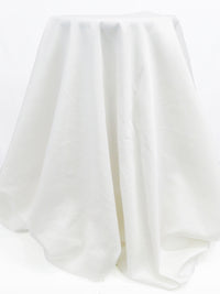 Salt White 100% Cotton Sateen Shirting 56W