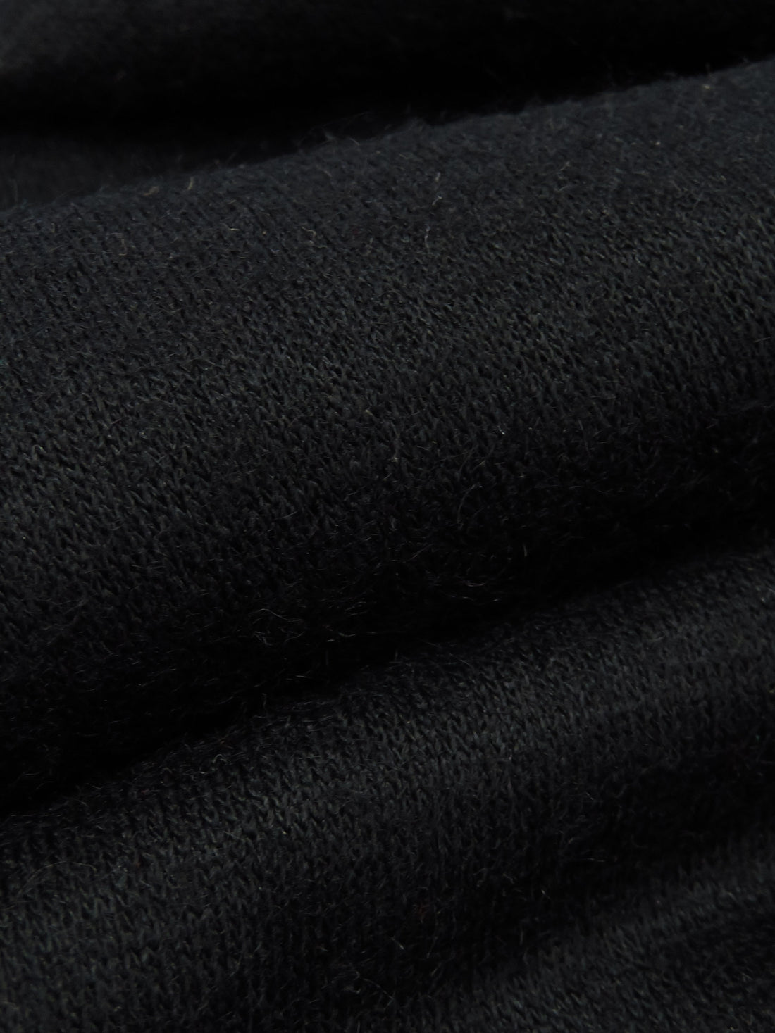 Spider Black Polyester/Wool Sweater Knit 52W