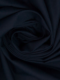 Muted Midnight Navy Polyester/Cotton Broadcloth 58W
