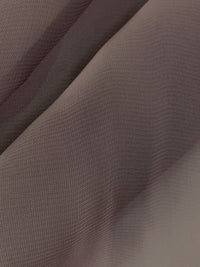 Dark Taupe Silk/Rayon Two-Tone Chiffon 44W