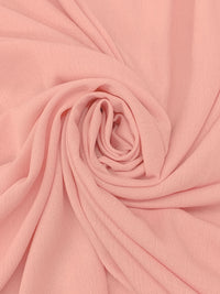 Melon Pink 100% Rayon Crinkle Challis 50W