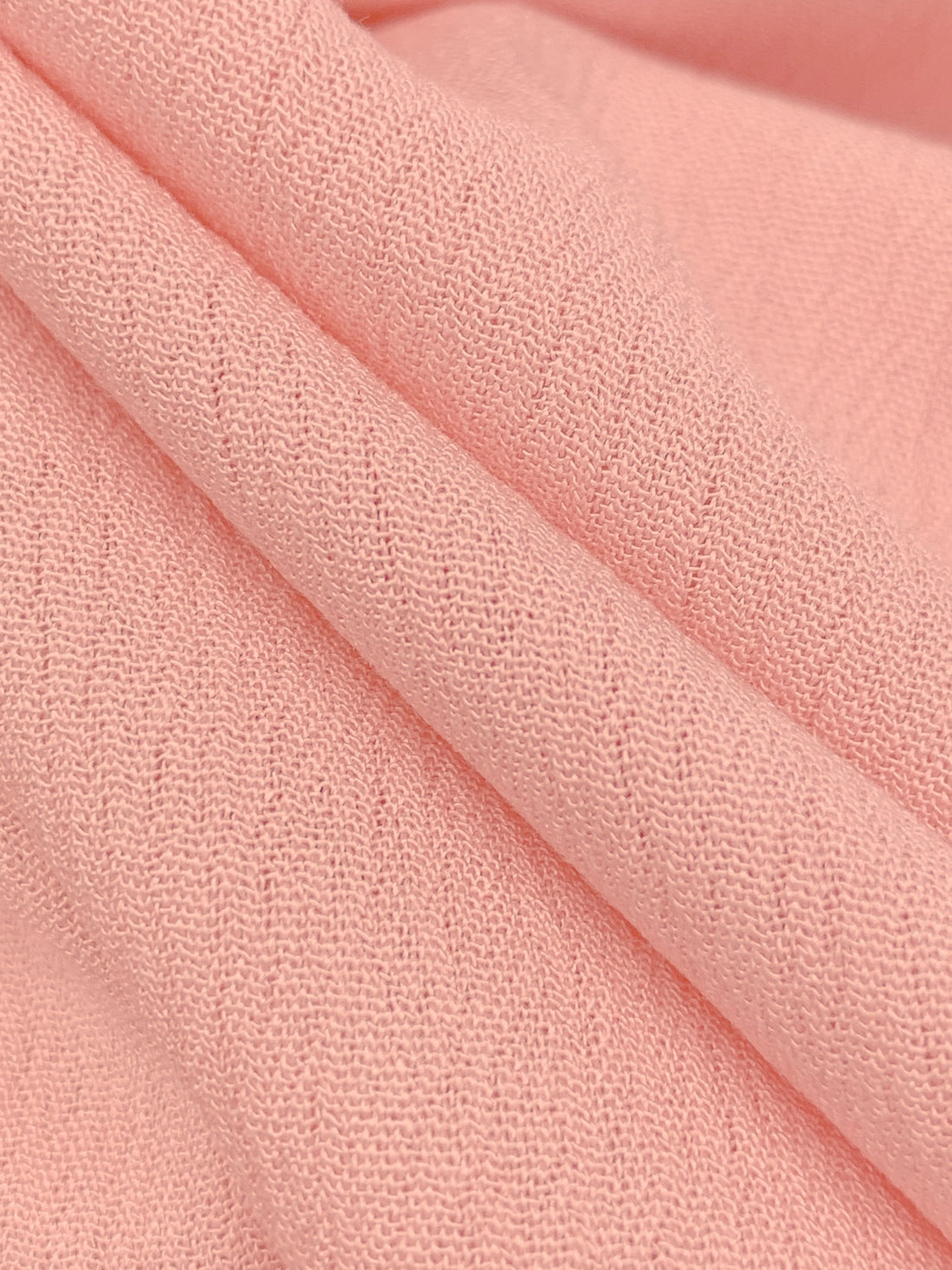 Melon Pink 100% Rayon Crinkle Challis 50W