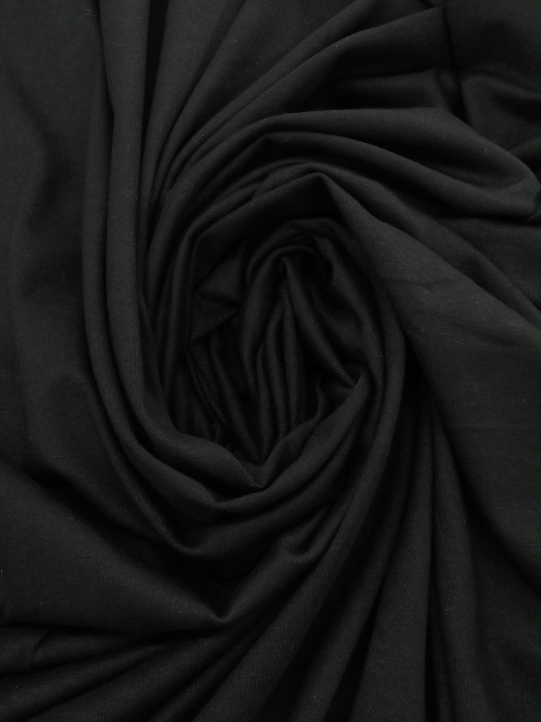 Obsidian Black Rayon/Lycra Jersey Knit 62W