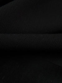 Pitch Black 100% Rayon Crinkle Challis 50W