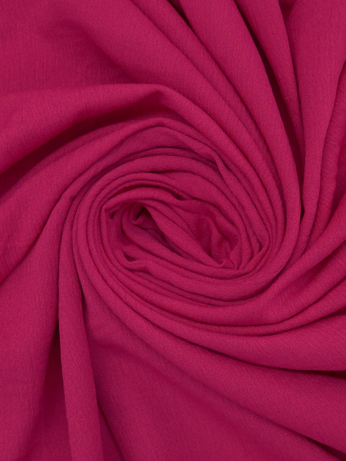 Raspberry 100% Rayon Crinkle Challis 50W