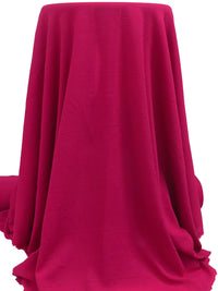 Raspberry 100% Rayon Crinkle Challis 50W