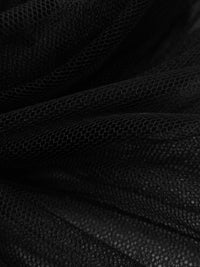 Black 100% Nylon Netting - NY Designer - 58W