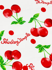 Venetian Red/Kelly Green/White 100% Rayon "Shirley Temple" Print Challis 43W