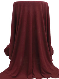 Dusty Bulgarian Rose Polyester/Rayon Slubbed Tissue Rib Knit 40W