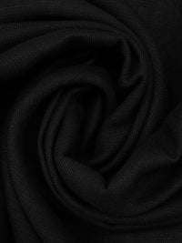 Black Rayon/Linen Open Weave Linen 60W