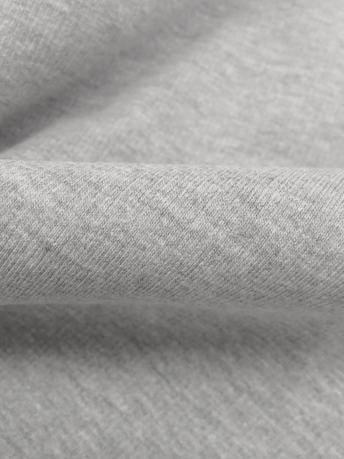 Gray Cloud Cotton/Lycra 1x1 Rib Knit 29W