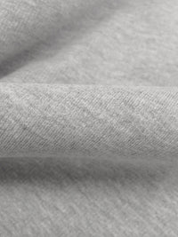 Gray Cloud Cotton/Lycra 1x1 Rib Knit 29W
