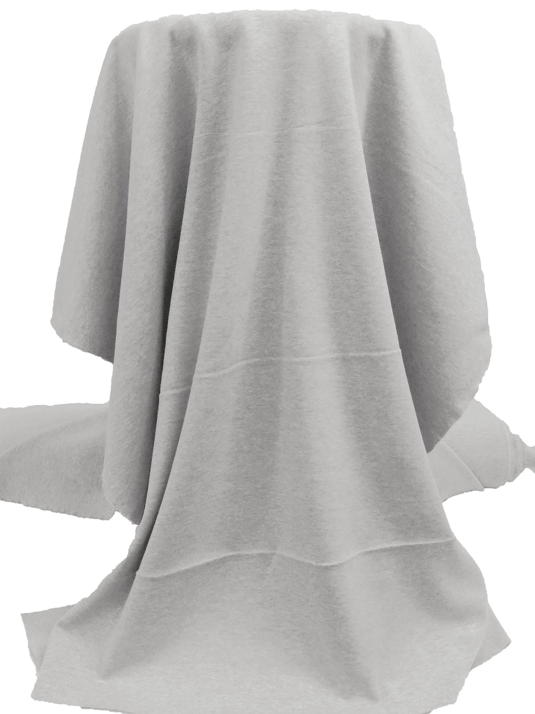 Gray Cloud Cotton/Lycra 1x1 Rib Knit 29W