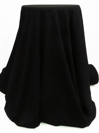 Crow Black Cotton/Polyester Sheer Sweater Knit 54W