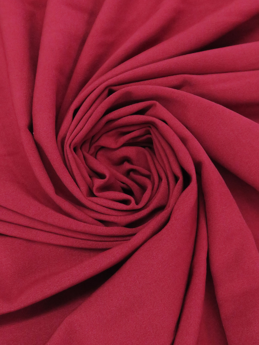 Cranberry 100% Polyester Plainweave Suiting - Famous Dress Designer - 56W