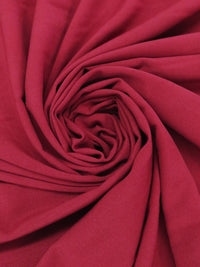 Cranberry 100% Polyester Plainweave Suiting - Famous Dress Designer - 56W
