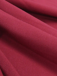 Cranberry 100% Polyester Plainweave Suiting - Famous Dress Designer - 56W