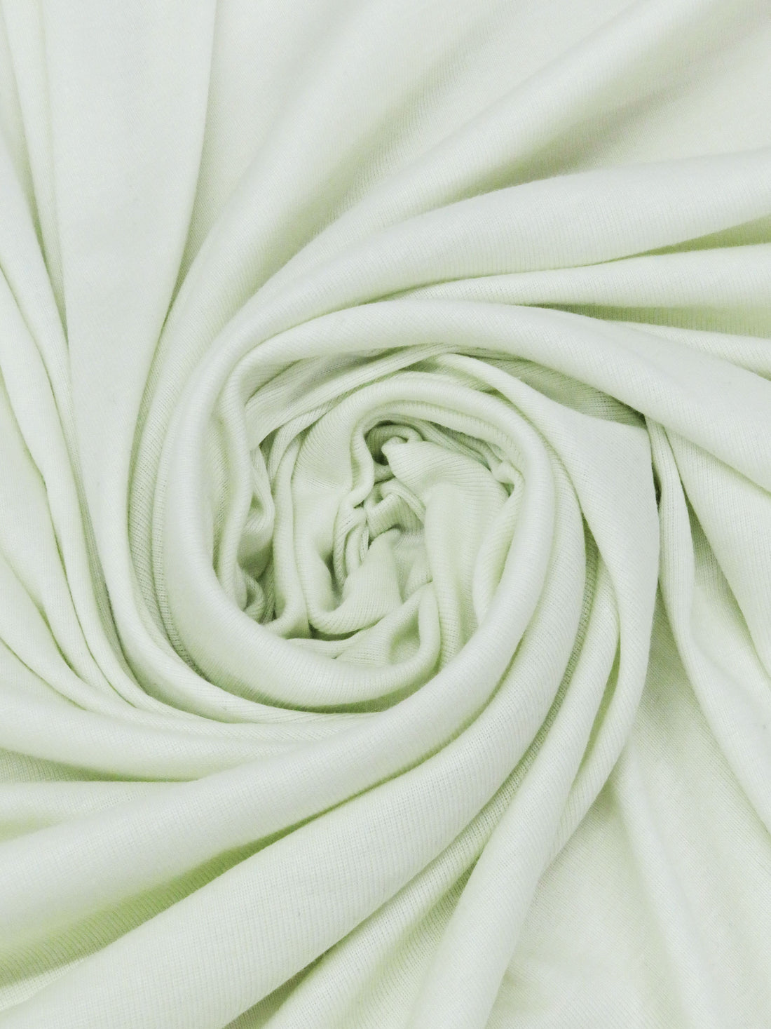 Pale Celery Green Rayon/Cotton Fine Interlock Knit 50W