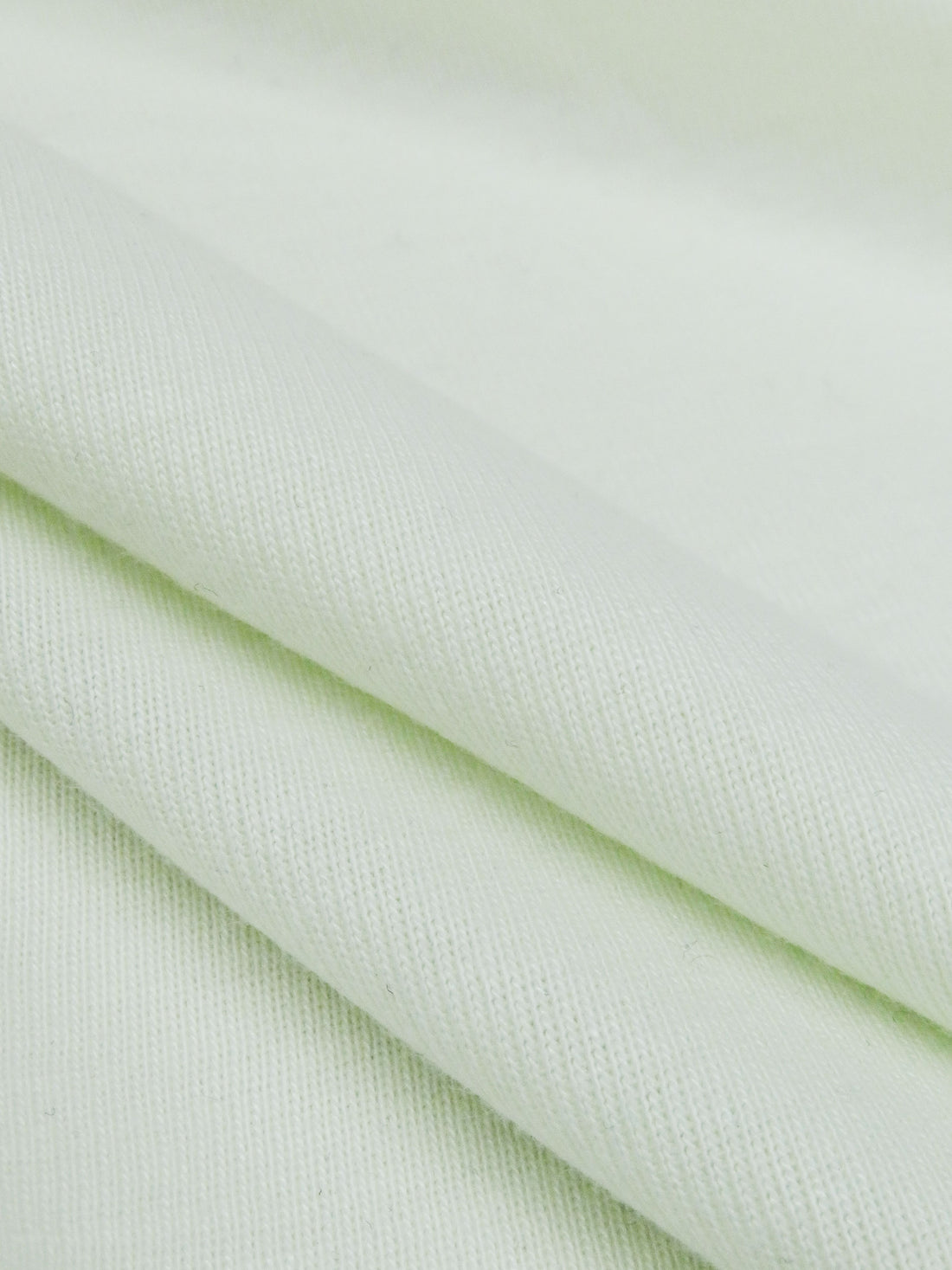 Pale Celery Green Rayon/Cotton Fine Interlock Knit 50W