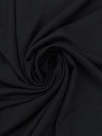 Cauldron Black Wool/Polyester Crepe Light Weight Suiting 58W