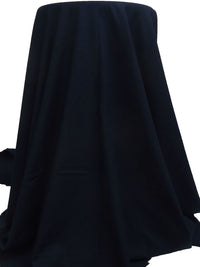 Midnight Navy 100% Cotton Flannel Shirting 56W