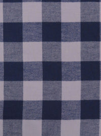 Navy/Purple Haze 100% Cotton Buffalo Plaid Flannel Shirting 60W