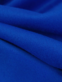 Cobalt Blue Polyester/Rayon Brushed Coating 56W