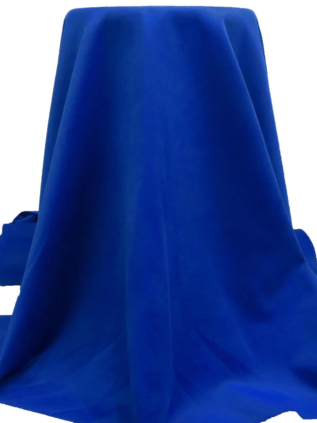 Cobalt Blue Polyester/Rayon Brushed Coating 56W