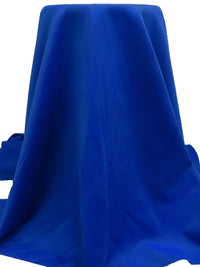 Cobalt Blue Polyester/Rayon Brushed Coating 56W