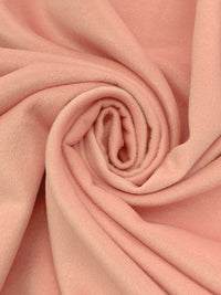 Peach Polyester/Rayon Brushed Coating 56W