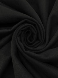Black Polyester/Rayon Brushed Coating 58W