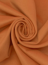 Harvest Pumpkin Polyester/Rayon Brushed Coating 58W