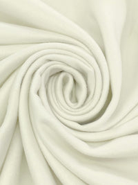 Ivory Polyester/Rayon Brushed Coating 56W