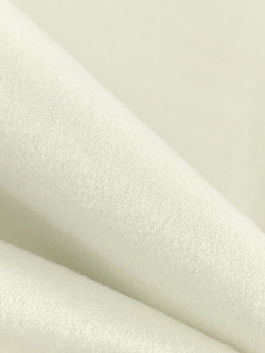 Ivory Polyester/Rayon Brushed Coating 56W