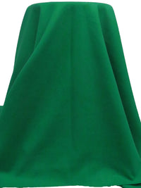 British Racing Green Polyester/Wool Melton Coating 58W
