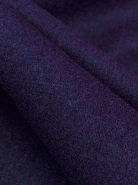 Purple Polyester/Wool Melton Coating 60W