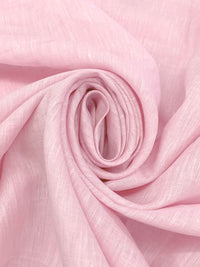 Misty Rose Pink/White 100% Linen Light-Weight Yarn-Dyed Chambray Linen 58W