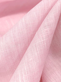 Misty Rose Pink/White 100% Linen Light-Weight Yarn-Dyed Chambray Linen 58W