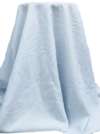 Ice Blue/White 100% Linen Light-Weight Yarn-Dyed Chambray Linen 50W