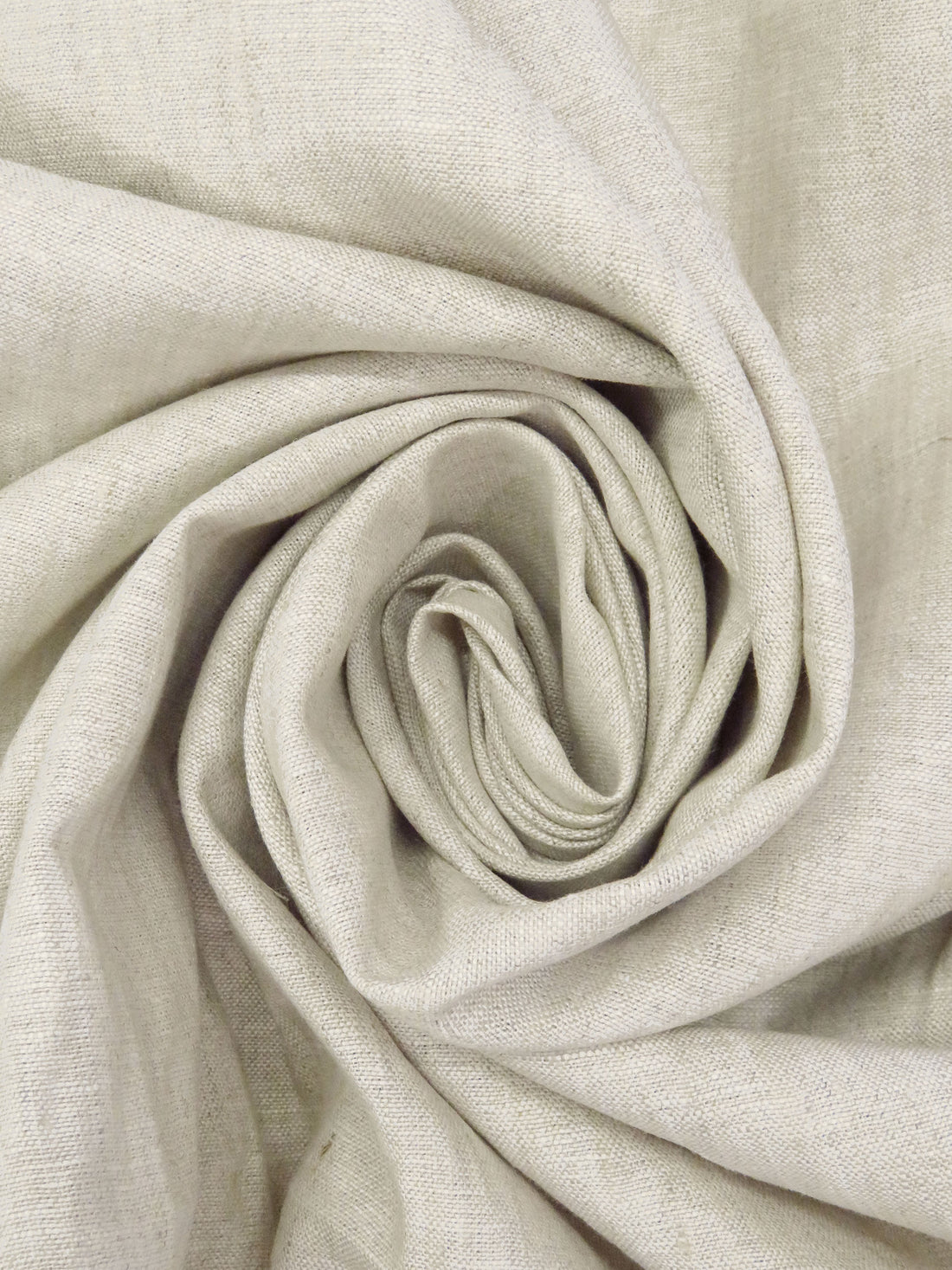 Grullo/White 100% Linen Midweight Woven 58W