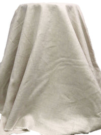 Grullo/White 100% Linen Midweight Woven 58W