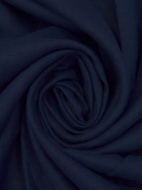 Midnight Blue 100% Linen Midweight Woven 58W