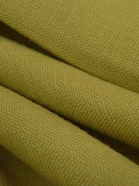 Muted Olive Green 100% Linen Midweight Woven 58W
