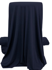 Dark Navy Polyester/Lycra ITY Knit 58W