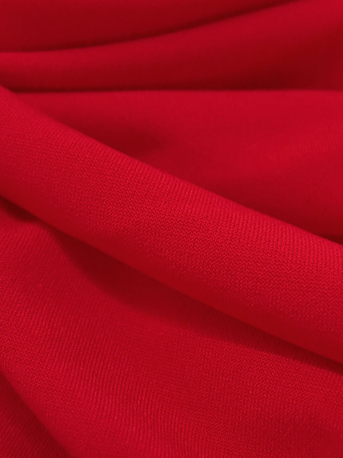 Lipstick Red Polyester/Lycra ITY Knit 58W