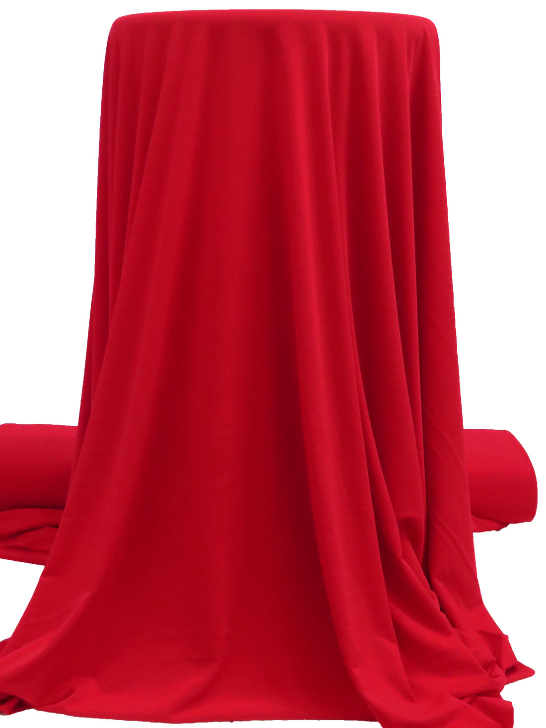 Lipstick Red Polyester/Lycra ITY Knit 58W