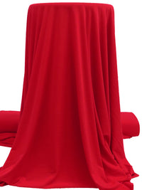Lipstick Red Polyester/Lycra ITY Knit 58W