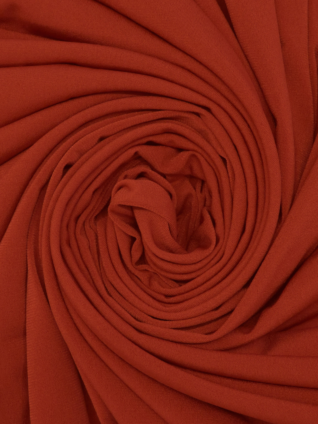 Rust Red Polyester/Lycra ITY Knit 58W